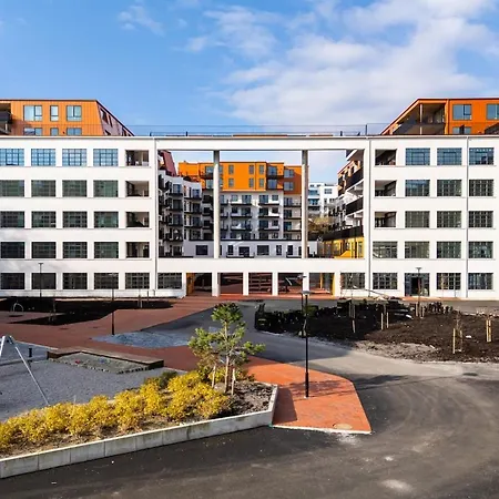 아파트 Brand New In Sandviken, Near 베르겐